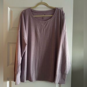 GAP Lavender Tech Jersey Top